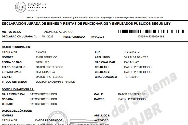 vanev87's tweet photo. Amiguitos tengo una triste historia que contarles del senador Ever Villalba…

En el 2019 era un soltero codiciado y el 2024 ya estaba divorciado de su señora que quería cobrar doble remuneración y presentó una acción de inconstitucionalidad ante la Corte @PoderJudicialPY donde su correligionario Víctor Rios @Victor_Rios_O es miembro y se dio el trámite, el caso es algo así como el de “La niñera de Oro” que le acusaron falsamente a @victorbogadopy pero este es un nivel de caradurez extremo! 

Cómo será que se terminó este  nepo amor @EverVillalba_Py ?💔