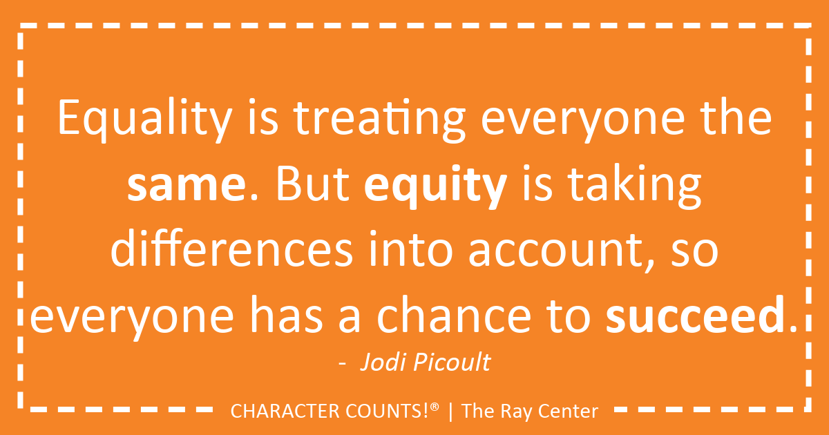CHARACTERCOUNTS's tweet photo. Fair choices mean not taking advantage of others and doing what’s right—even when it’s difficult.
#Fairness #CHARACTERCOUNTS! https://t.co/qIm4jwobVE