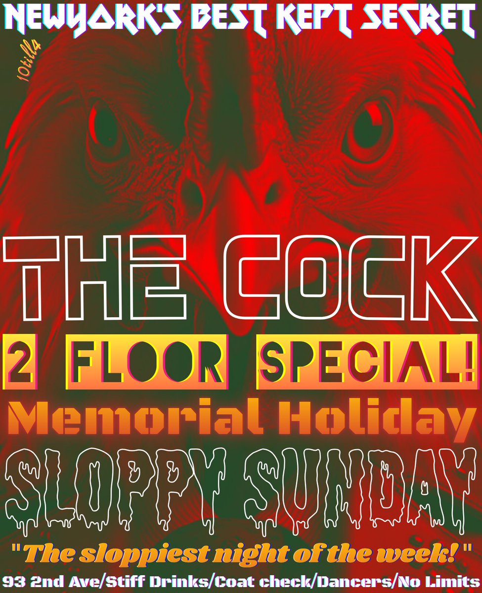 The Cock NYC tweet media