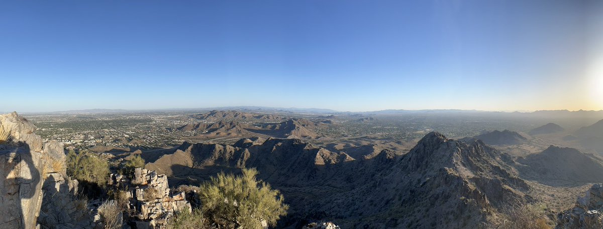 nachogenePD's tweet photo. Representation of the Mata lab is “in the house” for the @WorldPDCongress  in Phoenix!
A little hike to be ready for the amazing 4 days coming up. https://t.co/SjxzDEkwe1