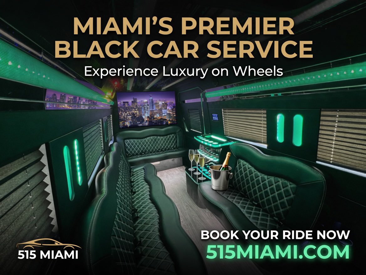 515MIAMI's tweet photo. Book now at https://t.co/OZWbYzsUEi https://t.co/6VF5oUqX6z