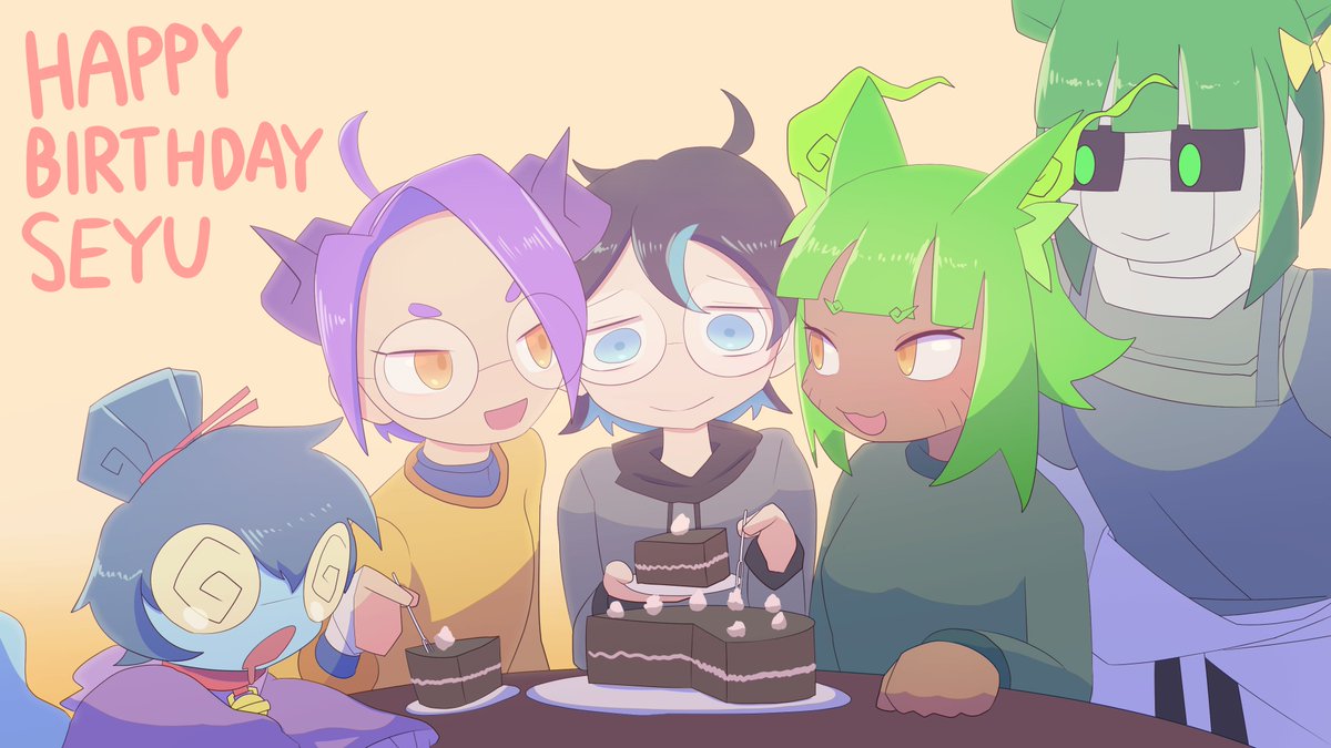 Iohu_x's tweet photo. happy birthday to @SERIZYU😭 https://t.co/EXHLFpPBUF
