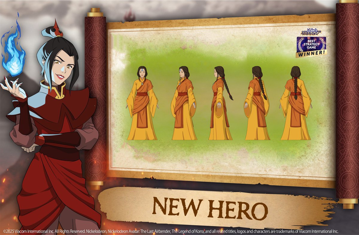 playavatarrc's tweet photo. Jet Sun arrives soon in Avatar Legends: Realms Collide 👀✨
What kind of hero do you think she’ll be? Support? Tactical controller? Secret powerhouse? 😏
Share your predictions and ability ideas below! #AvatarLegends #RealmsCollide https://t.co/4BgX9scQLY