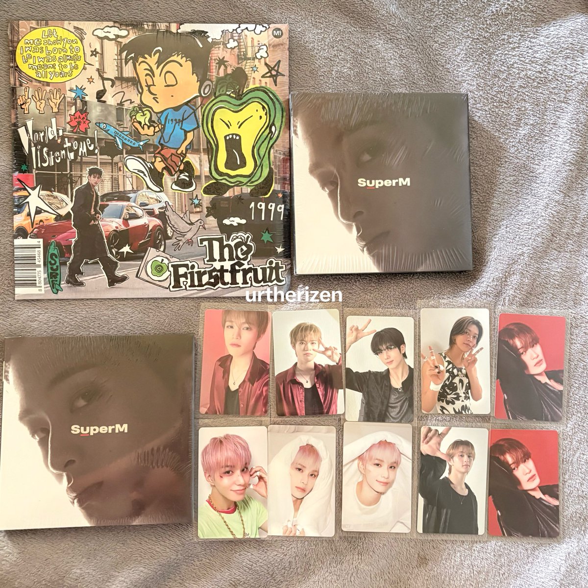urtherizen's tweet photo. wts
pair album
- superm jopping mark us ver sealed + the firstfruit square flap white sealed 
💰585k
- superm jopping mark us ver sealed + pc trading card nct 127 nct dream season greeting 2025 💰560k

📍jakarta
. superm jopping tc sg25 https://t.co/MeANXaCky8