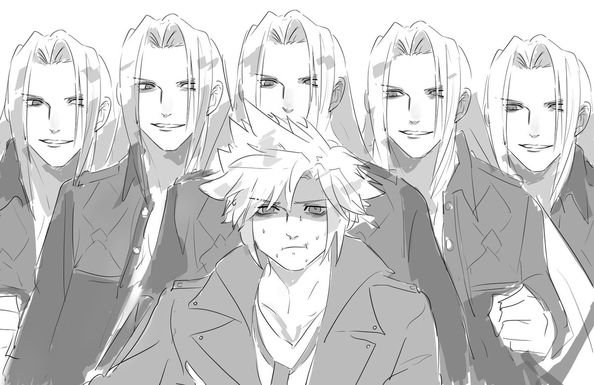 koyukitsune24's tweet photo. セフィロス来たらこうなるのかなって… https://t.co/i9Sj0GnhMC