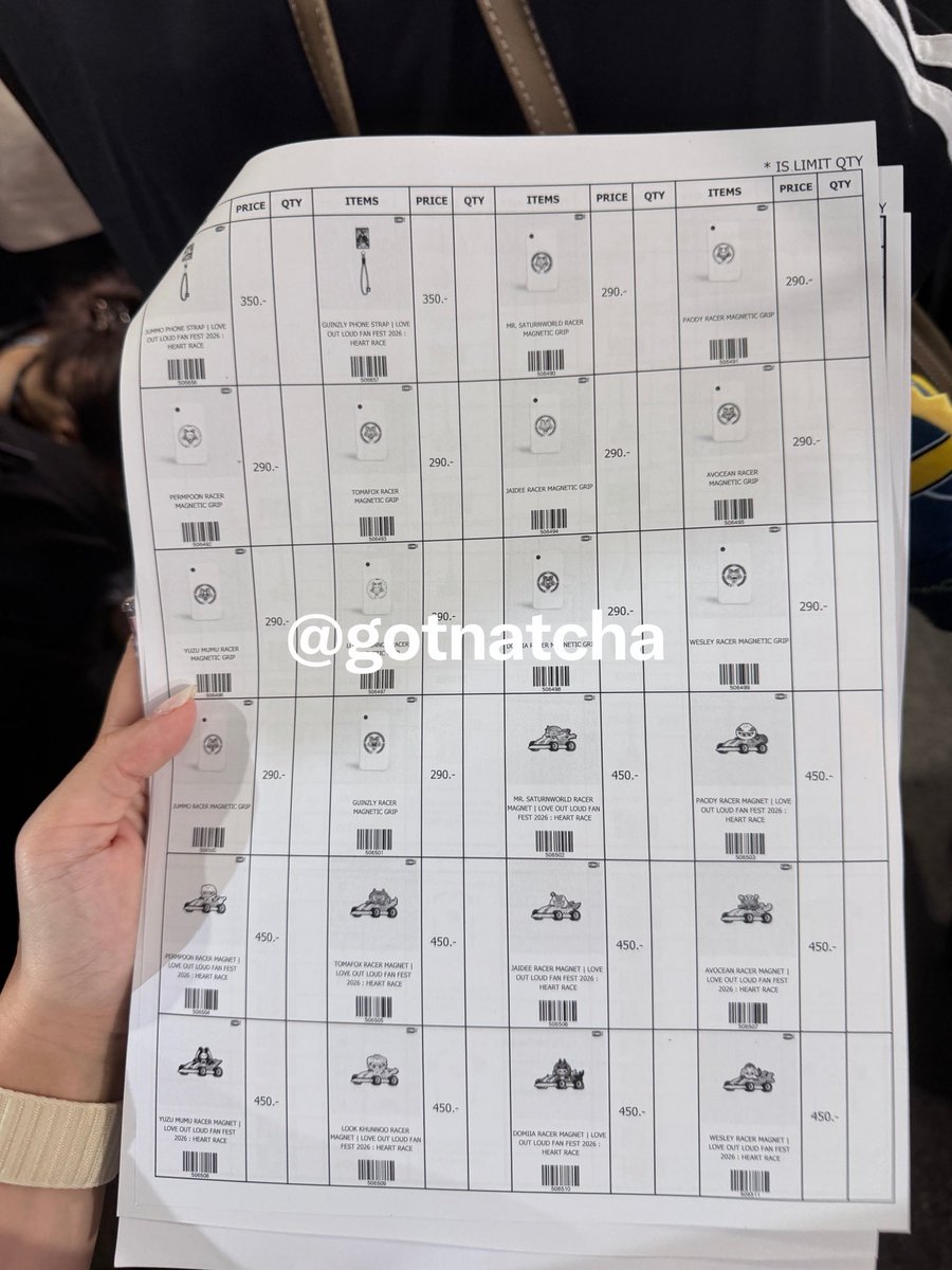 gotnatcha's tweet photo. 📌[รับหิ้ว]📌 
สินค้างาน LOL Fan Fest 2026
อยู่ในคิวแล้ว

- Random ❌
- Doll Keychain +110฿
- ชิ้นอื่นๆ +30฿
- นัดรับหน้างาน 24/5 👥
- ค่าส่ง 40฿ เริ่มจัดส่ง 25/5 🚚📦

DM ได้เลยค่า

#ตลาดนัดGMMTV 
#LOLFanFest2026
#LOLFanFast2026D3 https://t.co/XjPjwKpDt7