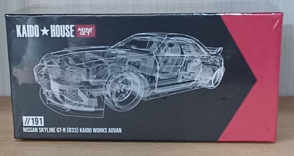 shadow1886's tweet photo. MINIGTの新製品です
Nissan スカイライン GT-R R33 Kaido Works ADVAN　右ハンドル　3,300円
ご来店お待ちしております
#スカイライン
#スカイラインGTR
#R33
#Kaido
#MINIGT
#岡山ミニカーショップ
#shadow https://t.co/TrlLs66Dlk