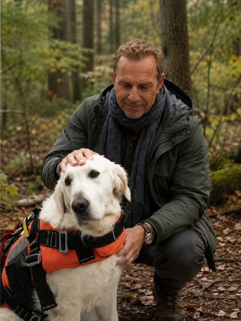 kevincostnerr48's tweet photo. For Kevin Costner, deciding to raise dogs was never simply about having pets around the house. It came from something quieter and more personal. After years spent moving through the exhausting rhythm of Hollywood film sets, interviews, pressure, and constant public attention, Kevin seemed drawn toward the kind of companionship that asks for nothing except honesty. Dogs gave him that.

There is a loneliness that can exist even inside a successful life. Fame surrounds people constantly, yet often leaves very little room for trust that feels simple and real. Dogs do not care about celebrity, reputation, or achievement. They do not measure success or failure. And perhaps that is exactly what Kevin needed most a presence untouched by the noise of the outside world.

People close to Kevin Costner have often described how naturally calm he becomes around animals. Long walks outdoors, quiet mornings at home, sitting silently beside a dog after difficult days those moments grounded him emotionally in ways fame never could. Dogs brought routine, peace, and a kind of emotional steadiness that human relationships sometimes struggle to provide.

Kevin once reflected that animals teach people how to love without complication. That truth seems deeply connected to why dogs became so important in his life. They offered loyalty without conditions, affection without expectation, and comfort without needing explanations. In a world where people constantly wanted something from him attention, performances, interviews, decisions dogs simply wanted him present.

There is also something deeply fitting about someone like Kevin Costner loving dogs so deeply. Much of his life has been shaped by reflection, nature, family, and emotional sincerity. Dogs naturally belong in that world. They slow life down. They remind people to pay attention to ordinary moments sunlight through trees, quiet companionship, a familiar presence waiting at the door after long days away.

Over time, those animals became more than companions to Kevin. They became emotional witnesses to different chapters of his life the joyful years, the difficult ones, the lonely moments no audience ever saw. Anyone who has truly loved a dog understands that eventually they stop feeling like pets. They become part of the emotional structure of your life itself.