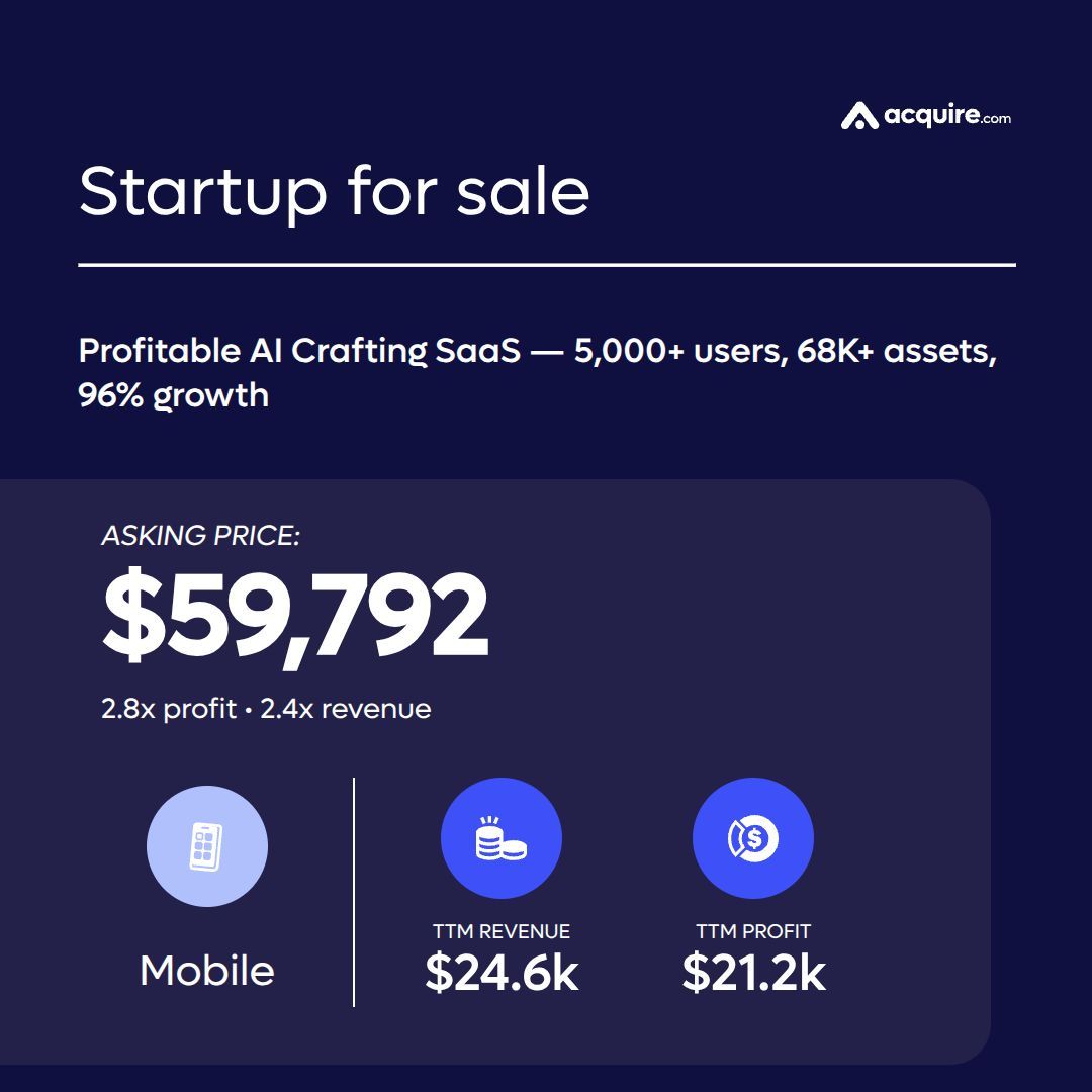 acquire.com tweet media