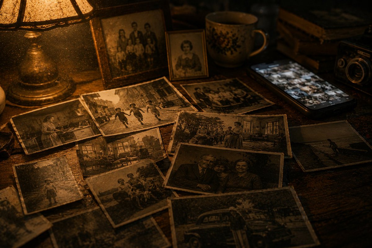 robert31931's tweet photo. Yet photography still carries something timeless and deeply human.

The desire to say:
“This mattered.”
“I was here.”
“This existed.”
“Please don’t let this disappear completely.”

Maybe that’s why old photographs can feel haunting.

They don’t only capture faces.

They capture:
• lost worlds
• vanished streets
• forgotten rooms
• people who are gone
• younger versions of ourselves we can never fully return to