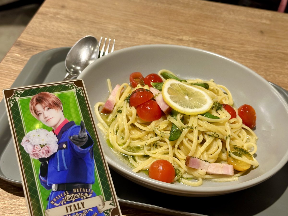 昨日のパスタです🫱🍝