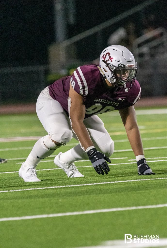 CoachDYJ's tweet photo. The countdown to August 28 at Cedar Park is on.  98 days brought to you by class of 2023 DL @kaiser_qiu.  #DYJ @ConsolFootball @AMCHSTigerClub https://t.co/IixsSNUQur