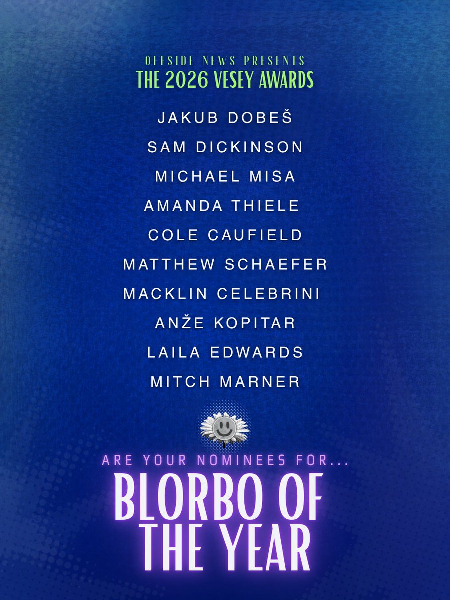 offsidenewsco's tweet photo. You just think they’re neat. They might be a generational player, or they may be a hard-working middle-of-the-road player, but there is just something about them that is endearing or fascinating. Blorbo can mean something different to each of us, but it is enduring and powerful. https://t.co/ssjQ884sS3