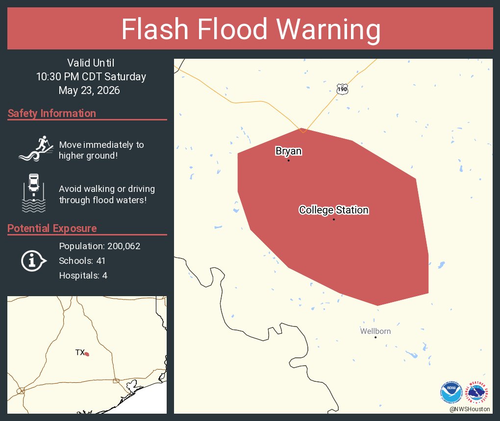 NWS Houston tweet media