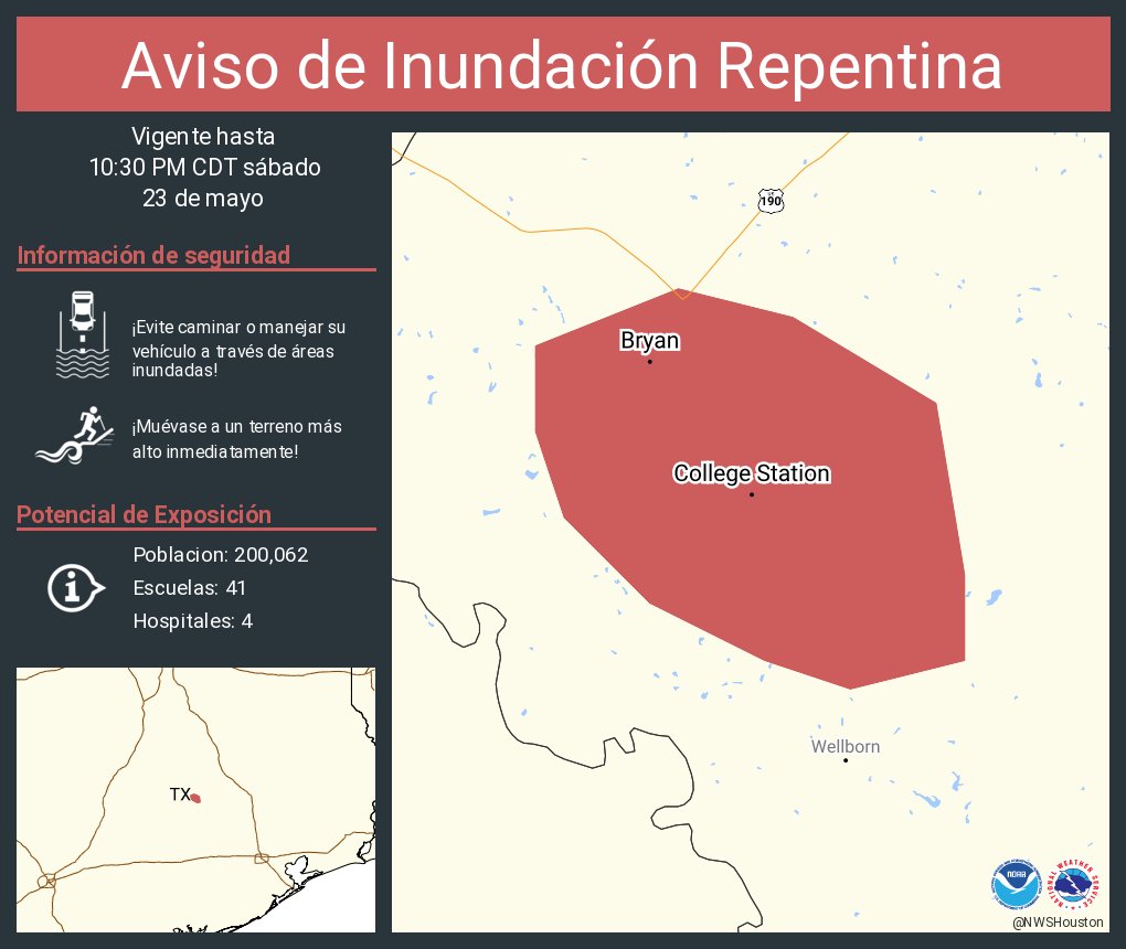 NWS Houston tweet media
