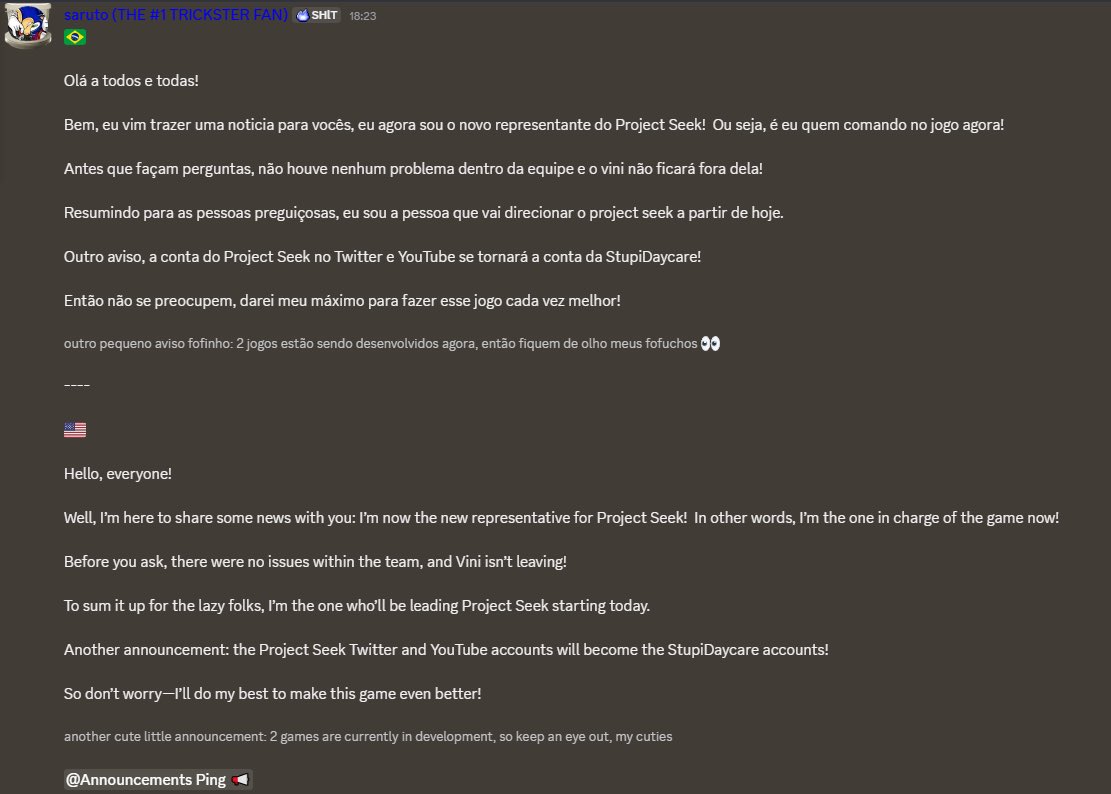 Project Seek News tweet media
