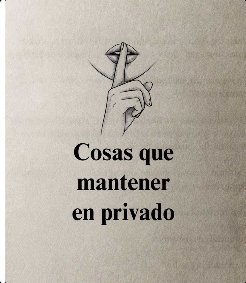 IronStrategy's tweet photo. Cosas que mantener en privado

- Hilo - 🧵 https://t.co/A1lcXdBdqT