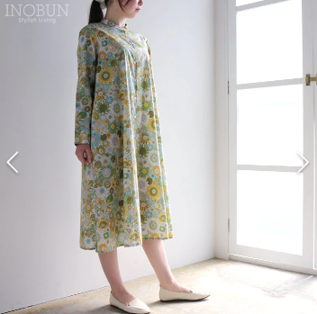 inobun_com's tweet photo. 軽やかに咲く、リバティの花柄ワンピース🌼
上品なAラインシルエットで、一枚で華やかな装いに。🔗https://t.co/sG3RlCTiuM
#JSloane #LIBERTY #リバティプリント #ワンピースコーデ #大人コーデ #花柄ワンピース #イノブン #ナチュラルコーデ #イノブン #inobun https://t.co/8O8w8aqV56