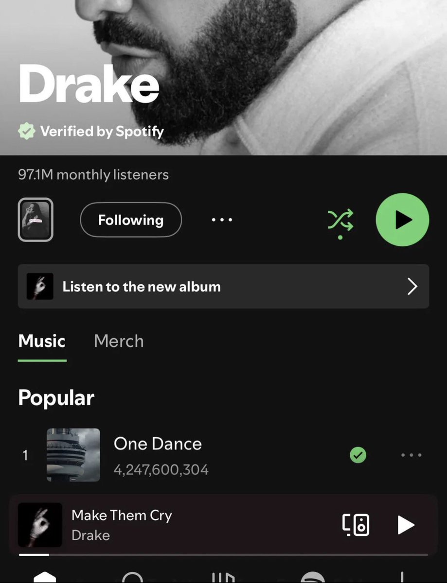 Drake tweet media