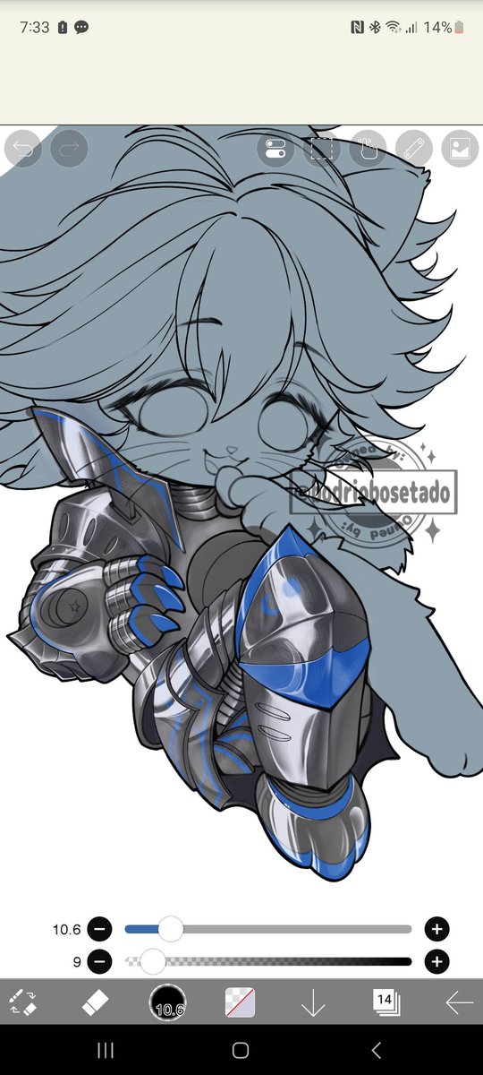 bodriobosetado's tweet photo. The armor is turning out nice, isn't it? #wip #wipart  #artshare https://t.co/n85ANGX5a6