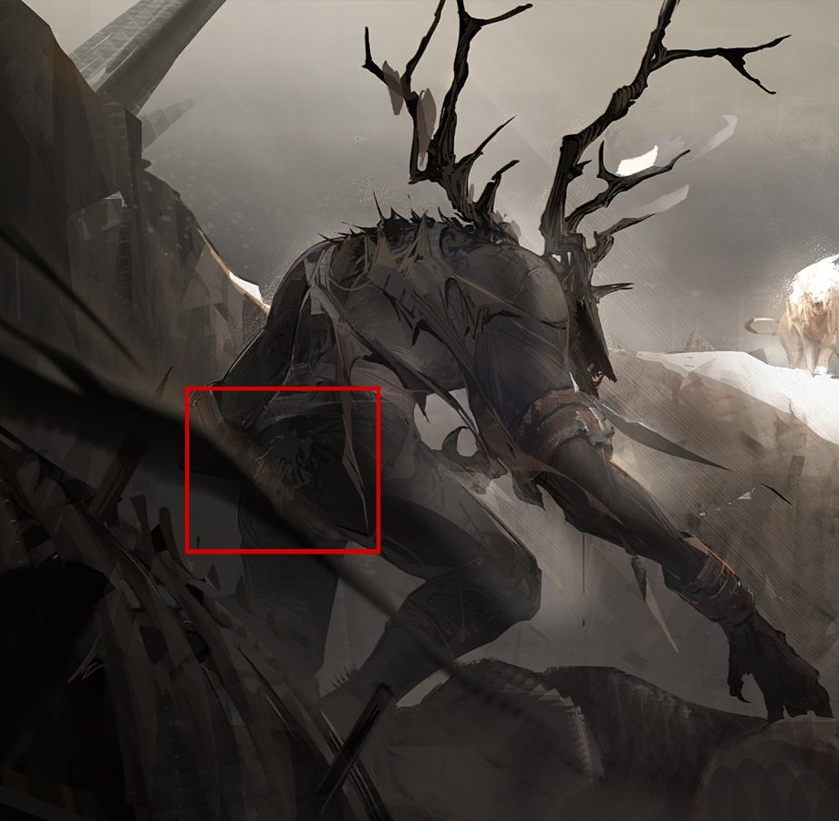 rusandru_'s tweet photo. @Nepsuka She could be a mixed-blood Wendigo, since they are shown to have small fluffy tails in this CG from IS5. https://t.co/Hqajr2i8d4