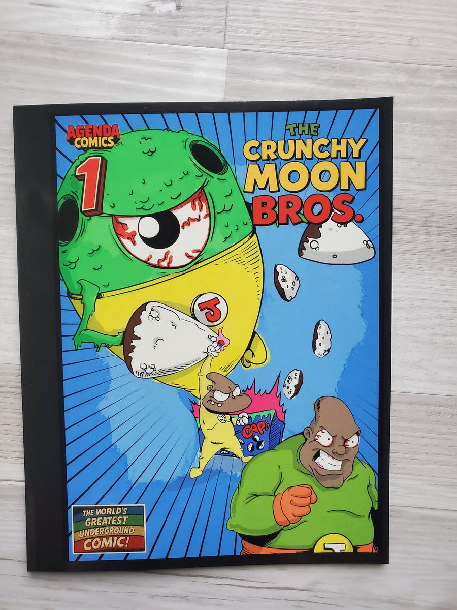 Agendacomics's tweet photo. @ComicsBulletin_ I'm reading the Crunchy-moon-bros https://t.co/pRFpK54yqm