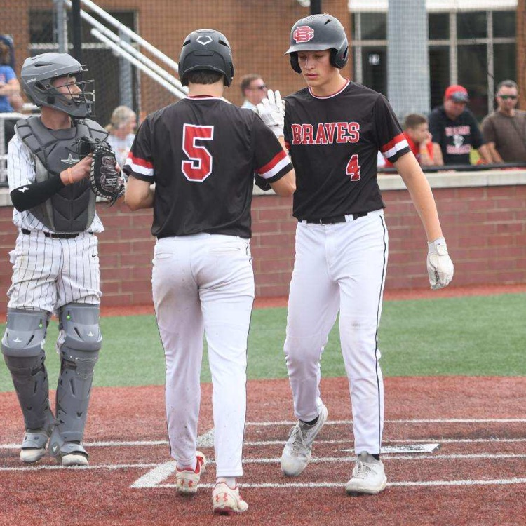 BravesBCHS's tweet photo. Braves baseball played in the Stan Sajko Invitational.
Lost 4-5 in game 1 to New Albany
Won 2-1 in game 2 against Borden https://t.co/K2rCPcjOwt