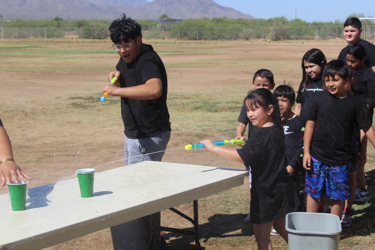 AESD63's tweet photo. Field Day? More like Water Day! 💦 Throwback to getting completely soaked last Friday. https://t.co/PVJc1aYxfP