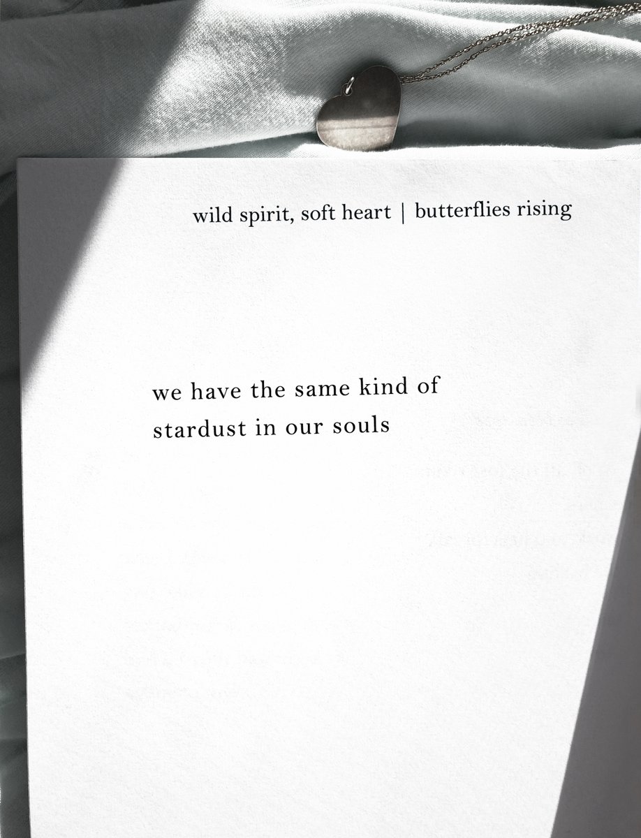brisingpoems's tweet photo. we have the same kind of stardust in our souls

– butterflies rising https://t.co/DqzUfS4tSK