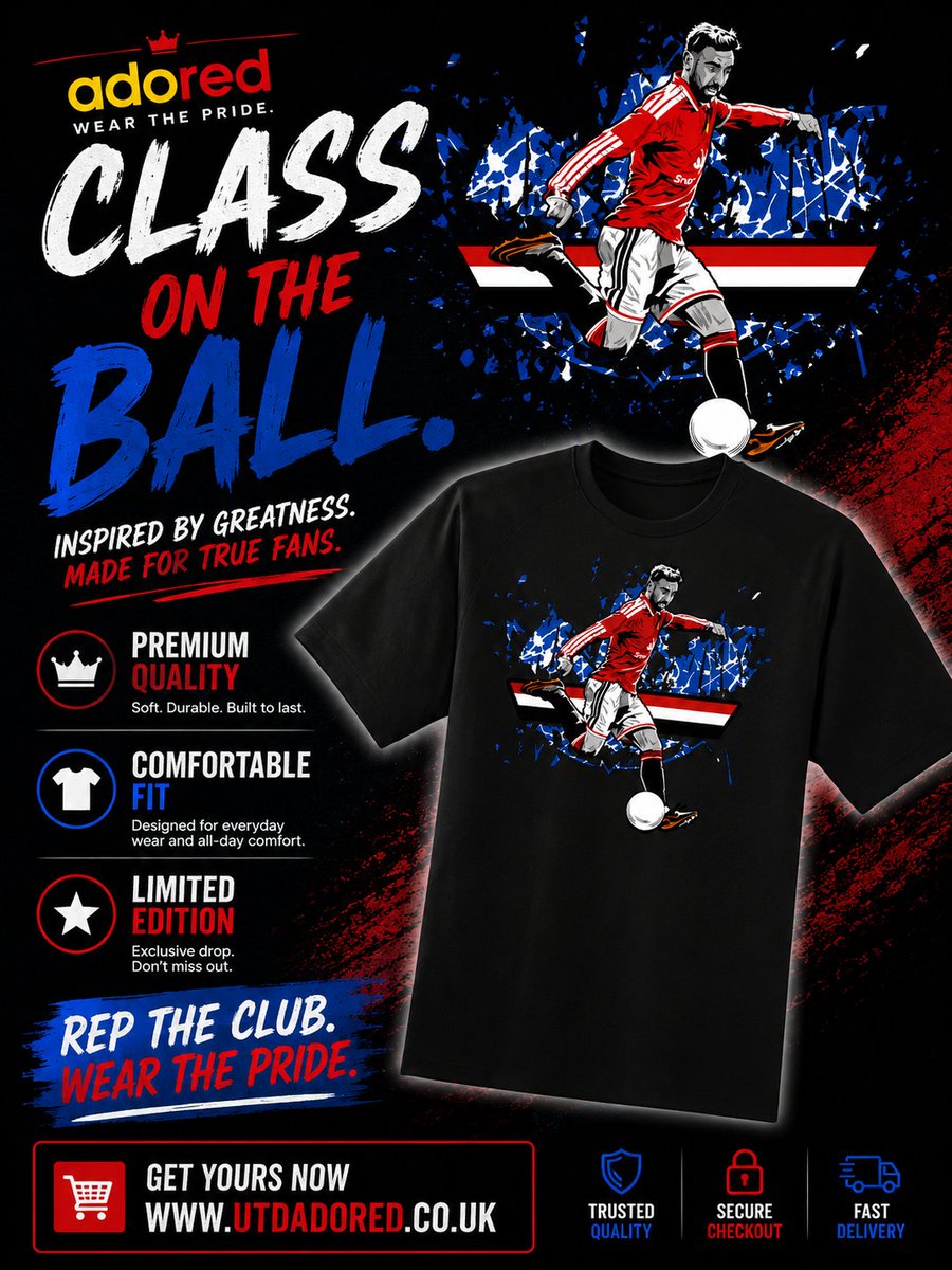 UtdadoRED_'s tweet photo. BRUNO FERNANDES. CLASS ON THE BALL.
Inspired by Bruno Fernandes,
The Player of the Year

Available at
https://t.co/TIn83NPWLZ
#MUFC #ManUtd #adoRED https://t.co/bs5BFwXTAW