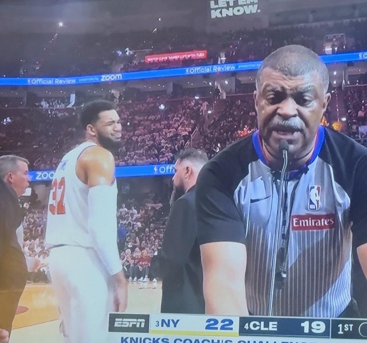 Marraman's tweet photo. KAT’s expression when the call was upheld was perfect. https://t.co/OPezQTeVoy