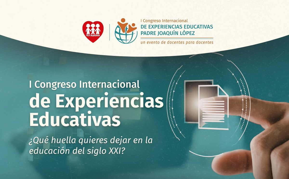 RamonJoseLR's tweet photo. El I Congreso Internacional de Experiencias Educativas "Padre Joaquín López" ya cerró la recepción de manuscritos.

El evento se desarrollará de forma virtual los días 17, 18 y 19 de junio.

¡Los esperamos! https://t.co/PbsF6oiwZz
