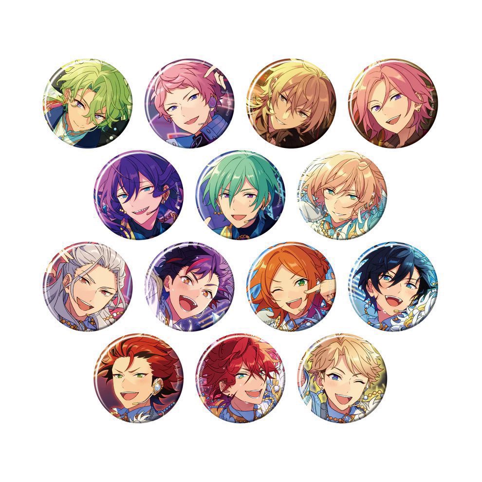 pico_a0's tweet photo. あんスタ 交換譲渡買取
Bright me up!! コレクション缶バッジ［2026 Feb]-Idol Side-
コレ缶

譲:
宗116 ♡薫28 こはく72
☆マヨイ92 巽92 ♡英智46
凪砂6 ☆鉄虎116 ゆうた96
♡北斗78 紅郎91 ☆燐音75
嵐40

求:定価+送料　☆4のみの譲渡¥220→ https://t.co/htSiR30ZHh