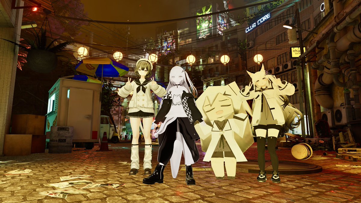 VRChat_STEINS's tweet photo. #アリミリコネクト 開催しました！今回はもずくスラッシュさんのローポリアリアルさんがご来店✨技術力がすごい👏等身とか動きがかわいくて大人気です👀アフターはみんなで写真を撮りに行きました！後日アップします🫡次回は6/6(土)21時からを予定しています🗓️ https://t.co/NvrZh9w5ll