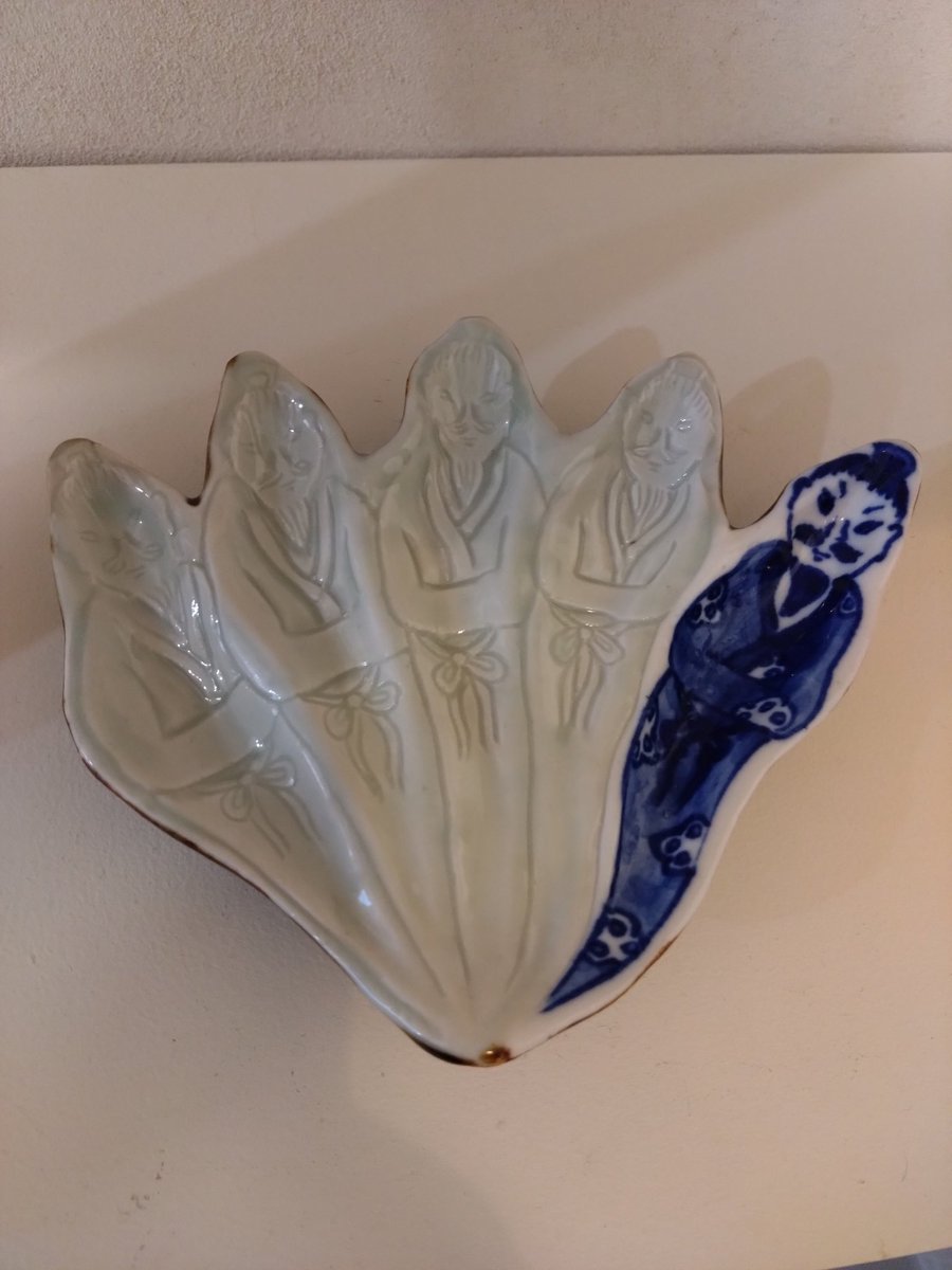 mu_u___'s tweet photo. 昨日はツタンカーメン堂さんの個展へ😊ツチノコ捕獲した湯呑みが一番好きだけど予算的に我慢😭なんとか予算内のおっさんをお迎え🤭自由が丘という街に萎縮しまくりどこのお店にも入れずに空腹で次の用事へ🫩エッケプンクトさんまた行こうっと😳 https://t.co/lbdqvoZm7m