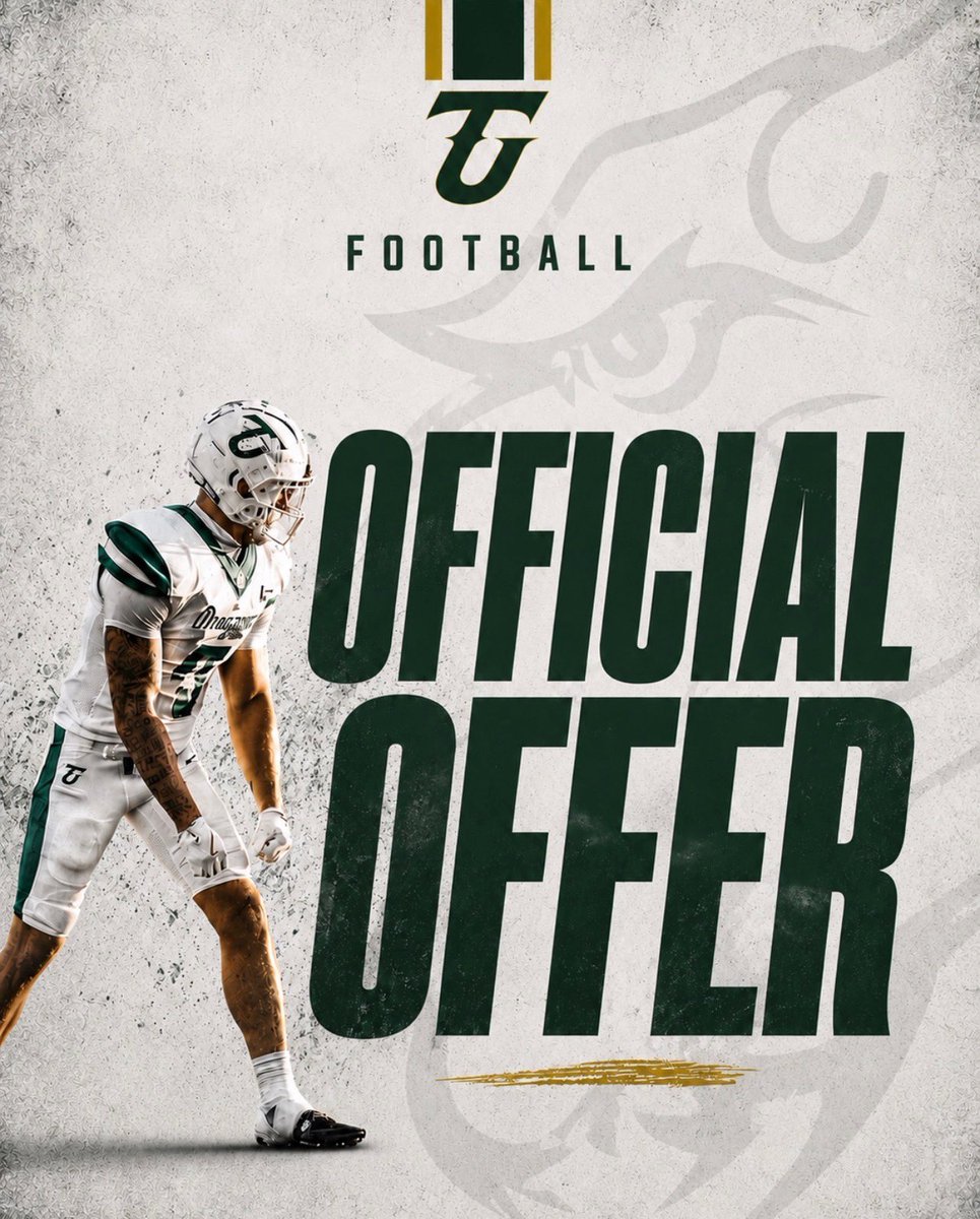 LandonHoover79's tweet photo. After a great camp day and talk with @coachrufenerTU and @Coach_ZBlair I’m blessed to have received my 3rd offer to Tiffin University. I can’t wait to come back out in July. https://t.co/VAcEUSp611