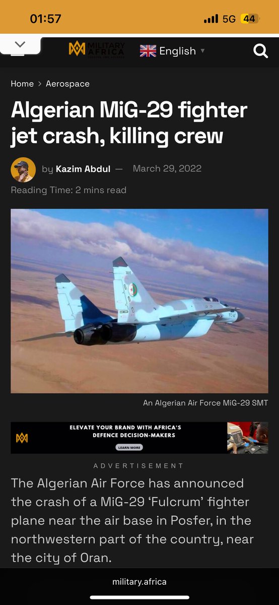 FamyDh's tweet photo. @MilitaryDz Tejas is significantly more capable then the Algerian MiG-29 scrap. Furthermore unlike Algeria the tejas will be manufactured by Morocco and will have technology transfer. Keep buying Russian scrap buddy while Morocco builds its own weapons in the next decades. https://t.co/I7CWKpVYKh