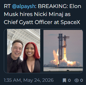 HumbleDev123's tweet photo. Elon has been memeing multiple different Goon shit and he just gave us a giga narrative Gooncoin got $gooncoin https://t.co/5mlRrwHedU