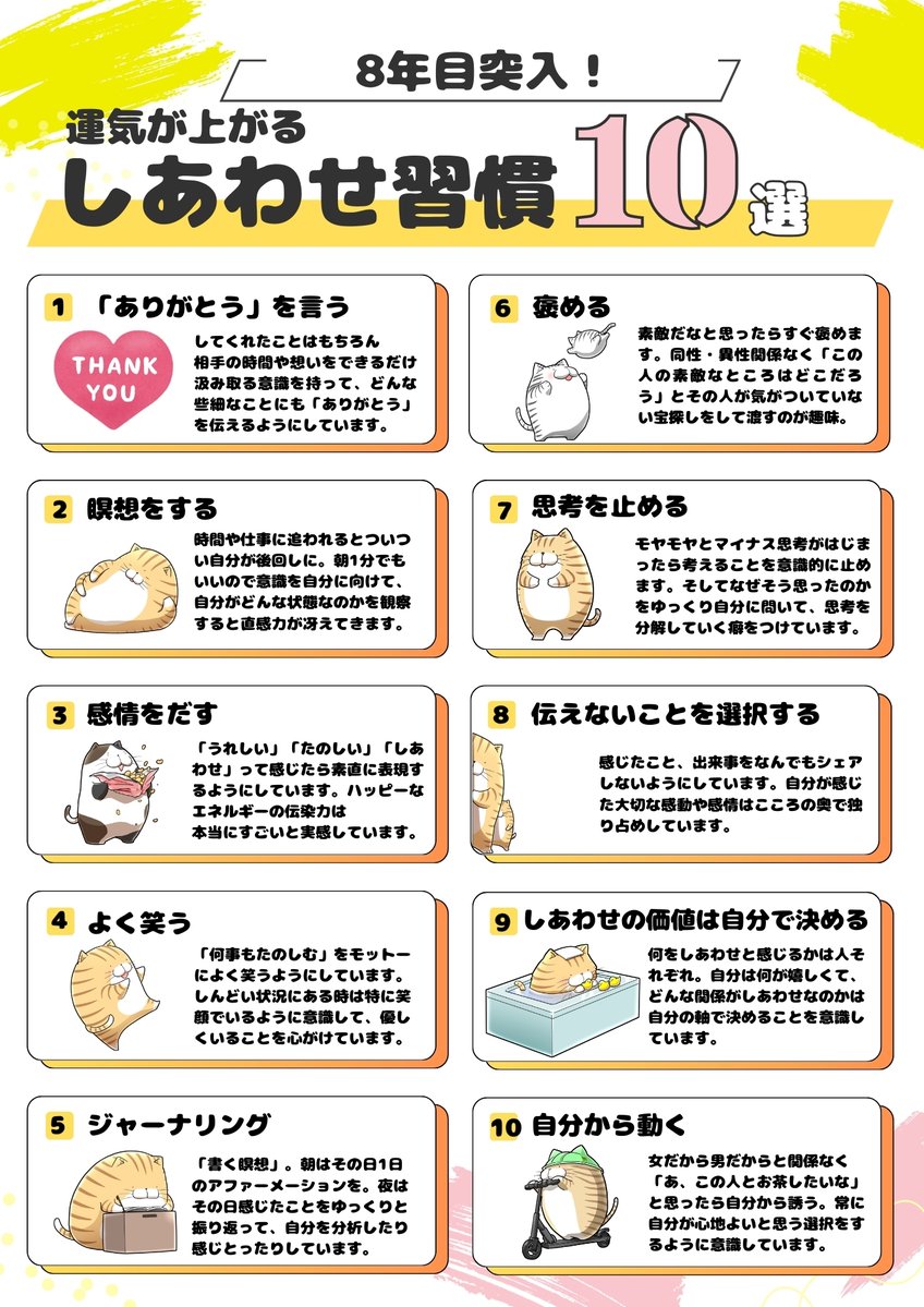ねこ| しあわせを招く tweet media