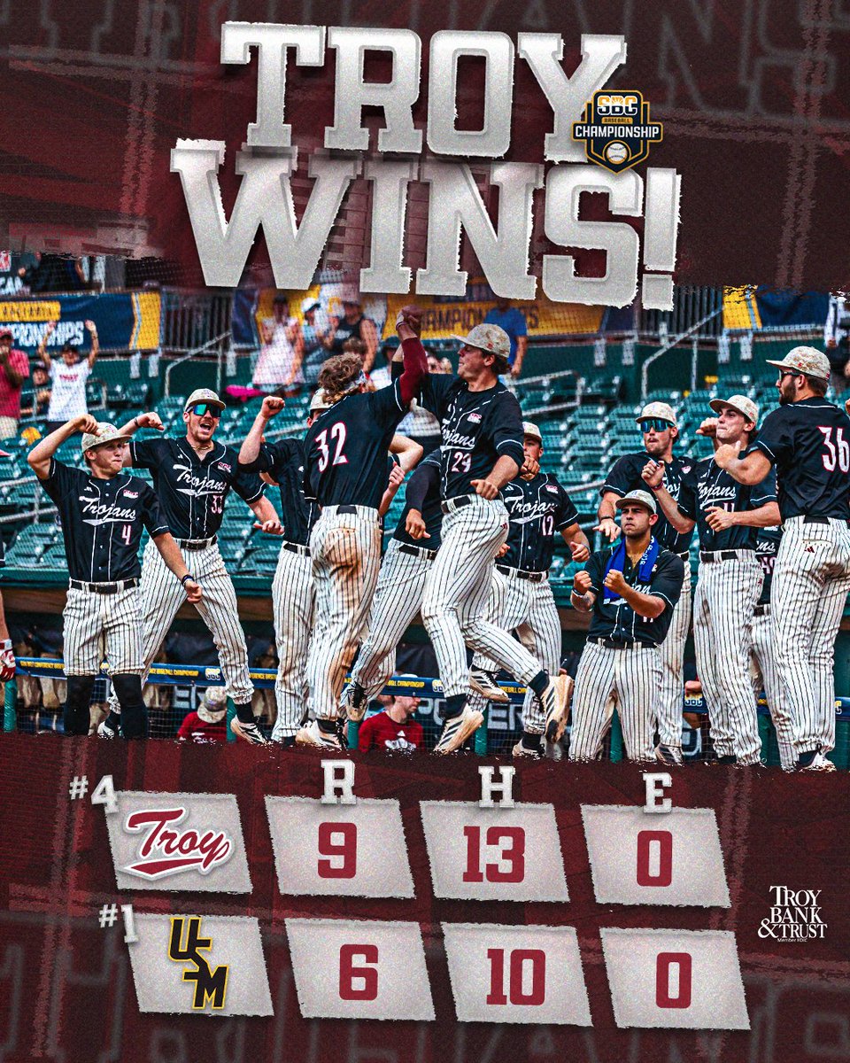 Troy Baseball ⚔️ tweet media