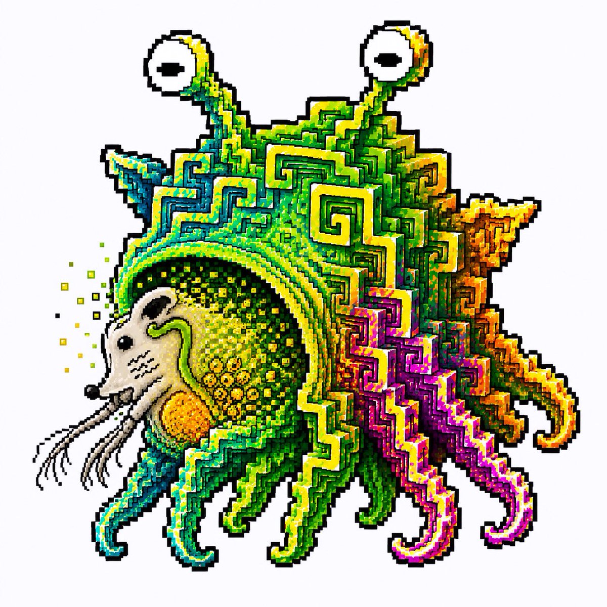 MNSMN33's tweet photo. 🐀👾

#ドット絵
#キャラクター
#pixel
#pixelart https://t.co/hdS9NP9BGR