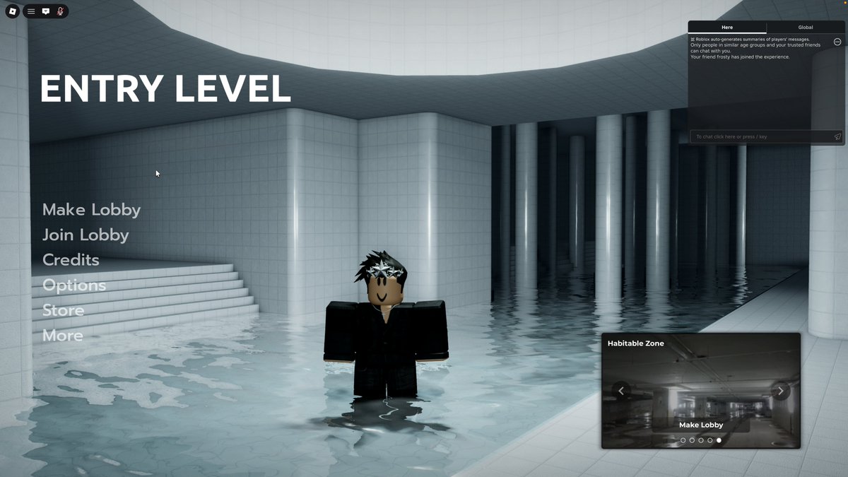 foresttcbr's tweet photo. Backrooms game menu referance pool rooms version @Frstydias 🔥 https://t.co/rbJtF8cucX