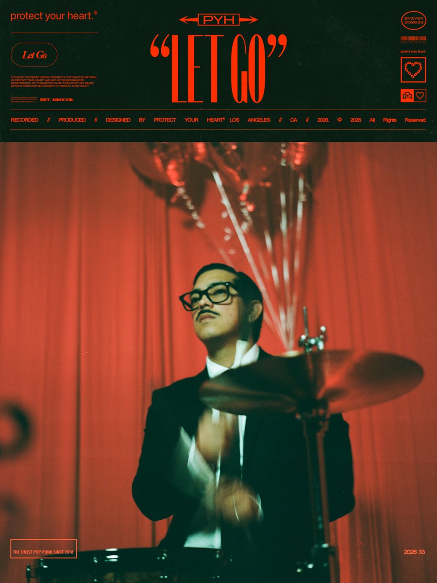 PYH_Band's tweet photo. WEST COAST EZCORE 🤝🏻 THRASH 🤝🏻 JAZZ CLUB CABARET

OUR NEW SINGLE “LET GO” DROPS NEXT THURSDAY ❤️🎈🥀

link in bio. https://t.co/TZJ8GJl2sC