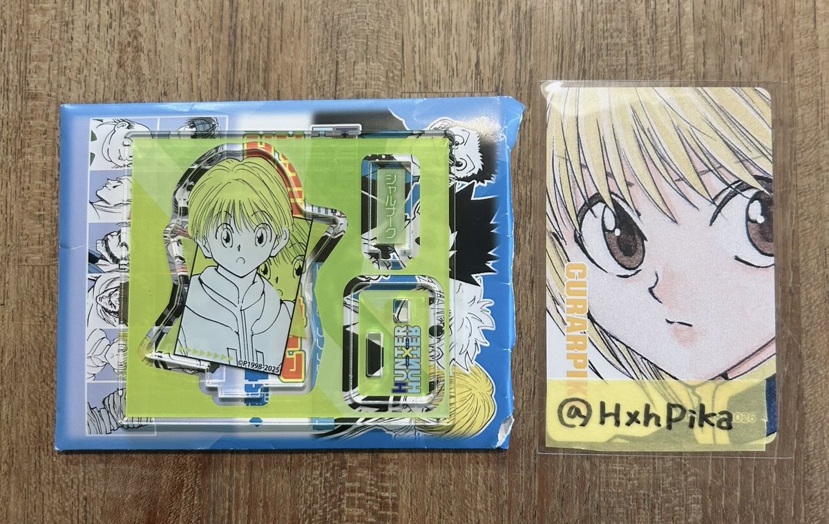 HxhPika's tweet photo. ハンターハンター HUNTER × HUNTER アクリルフィギュアコレクション 

譲:シャルナーク

求:第一〜三弾クラピカ、第一〜三弾ヒソカ

郵送でお送りいたします。
難しいとは思いますが、検索よりお気軽にお声がけください。 https://t.co/S2eFylHA4D