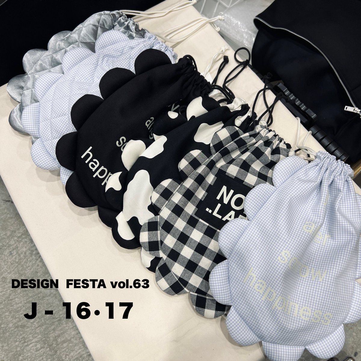Paisible_non's tweet photo. 【 DESIGN  FESTA vol.63 】
... DAY ２

画像 １枚目
shoulder bag mini の在庫状況 ﾃﾞｽ◎

ぜひ、ブースにお立ち寄りください🐼)!

『guru.』 南館 １階 .. J - 16•17

#デザフェス６３ https://t.co/UseVw5ETd3