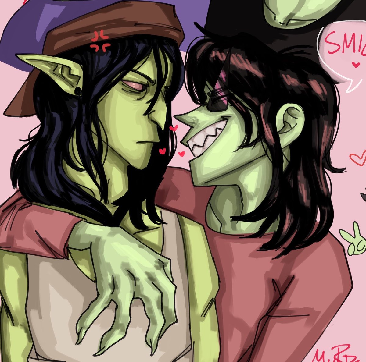 murdsafterdark's tweet photo. OMGGGG I CANTT YALL REMEMBER THEM?? they were cute as fuck i wanna draw them again https://t.co/L4uta3HNZF