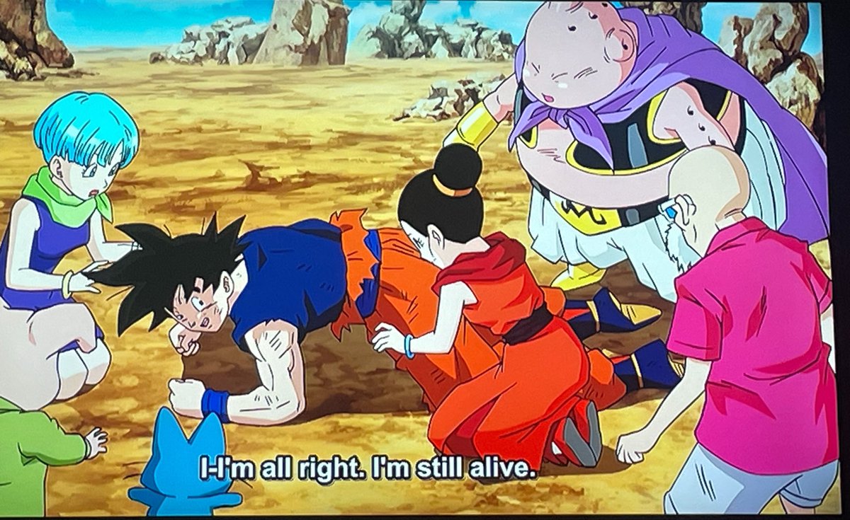 ArtsyFartsyAlco's tweet photo. First person Goku thought of? Chichi. First person he spoke to and looked at? Chichi!!!! https://t.co/iW6ee2VDQ3