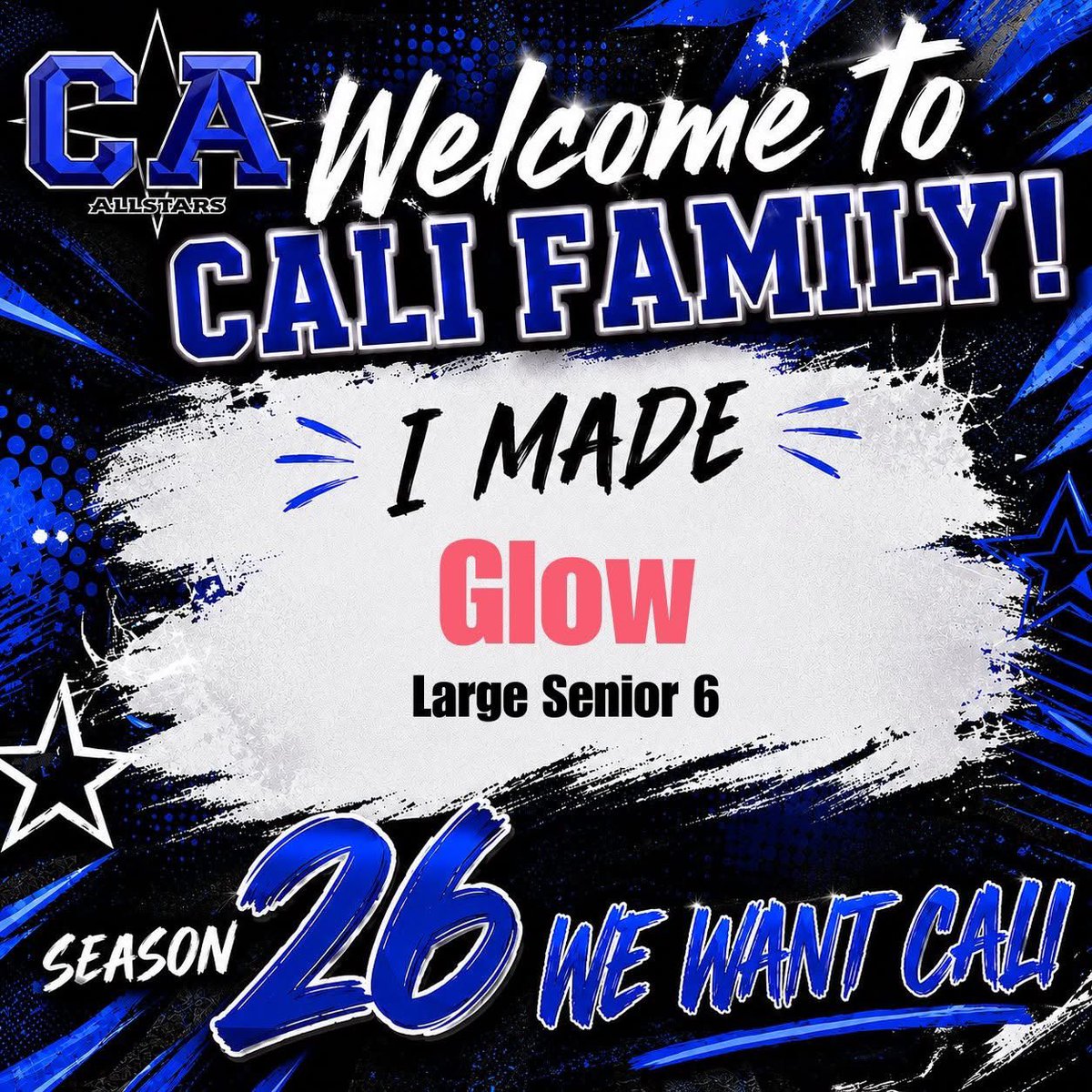 KMeleen's tweet photo. From XSAG to LAG 6! LFGlow! https://t.co/NZZvYUJKKn