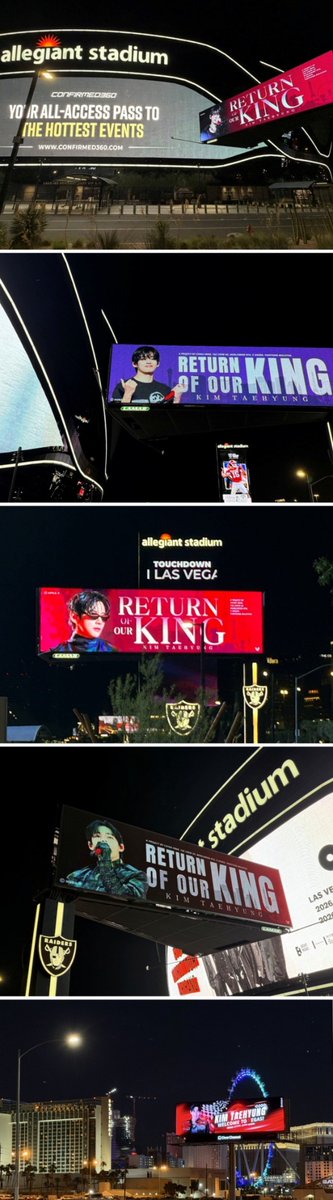 📰 5/24 Naver 'RETURN OF OUR KING' #BTSV のファンがラスベガス公演