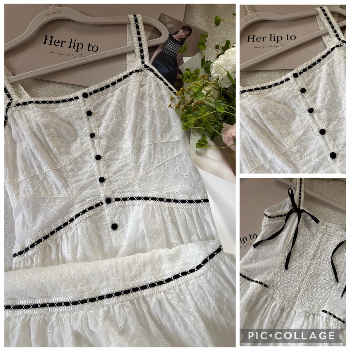 herlipto Bonnie Lace Dress S